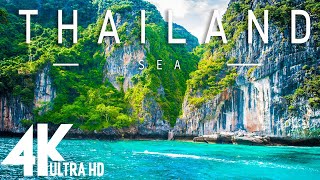 FLYING OVER THAILAND 4K UHD  Relaxing Music Along With Beautiful Nature Videos4K Video Ultra HD [upl. by Sirej722]