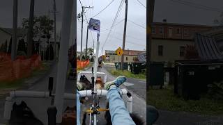 Getting on the Buffalo Valley Rail Trail in PA Crossing a Main Street there and getting lots of 👀 [upl. by Arianie]