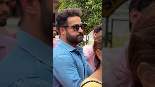 Jr NTR Reached Polling Booth To Cast His Vote  Lok Sabha Elections 2024  shorts [upl. by Cassell958]