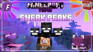 The Storm of Mass Destruction  SNEAK PEAKS  Minecraft PE [upl. by Jammin]