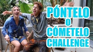 PÓNTELO O CÓMETELO CHALLENGE ft Lele Pons Zuripons  Juanpa Zurita [upl. by Sitruk]