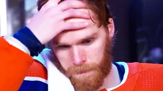 Connor McDavid Gets Choked Up in Post Game 4 Interview  Oilers vs Panthers Game 4 Stanley Cup Final [upl. by Kilroy]