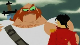 Samurai Jack  Scotsmans all quotSHUT ITquot scenes [upl. by Penoyer]