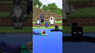 Sigma Herobrine VS Mutant Mobs 💀  Minecraft Animation sigma herobrine minecraft animation [upl. by Horner]