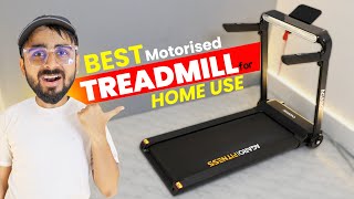 We Bought Our First Crazy Best Motorised Treadmill in India  Agaro Gravity Treadmill Unboxing [upl. by Ynomrah]