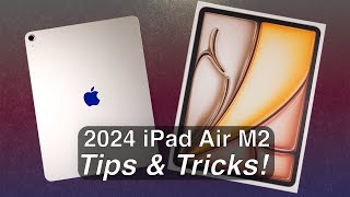 How to use 2024 iPad Air M2  TipsTricks [upl. by Harhay890]