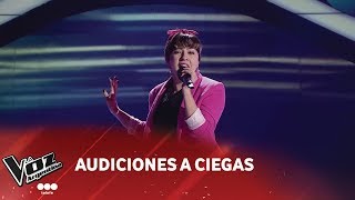 Celeste Dondero  quotBad romancequot  Lady Gaga  Audiciones a ciegas  La Voz Argentina 2018 [upl. by Aillicirp]