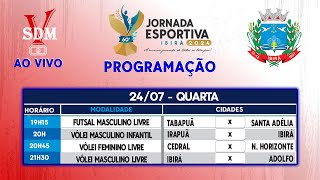 60ª JORNADA ESPORTIVA DE IBIRÁ  2024 [upl. by Scevour]