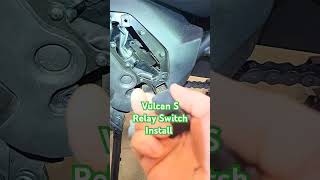 How to install the Kawasaki Vulcan S Relay Switch bikelife vlog shorts [upl. by Park]