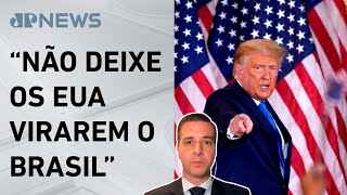 Donald Trump cumpre agenda como vendedor de lanchonete Cristiano Beraldo analisa [upl. by Ruy930]