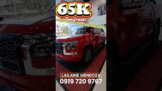 65K DOWNPAYMENT NA PICK UPmitsubishi triton4x4club triton2024 [upl. by Relyt]