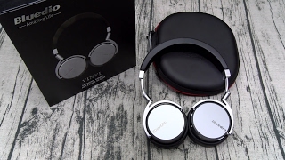 Bluedio Vinyl Onear Wireless Bluetooth 41 Headphones [upl. by Yawnoc]