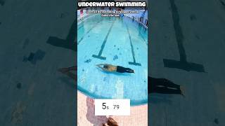 In 13 seconds 🔥 Smooth Underwater Swimming swim underwater swimminglessons [upl. by Selim632]