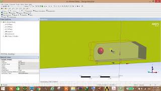 Vehicle aerodynamics Ahmed body CFD Simulation using ANSYS 182 Part 1 [upl. by Yrnehnhoj]