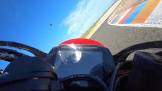 Onboard Iberia circuit Almería amp Andalucia Kawasaki zx10rr March 2020 [upl. by Kassia785]