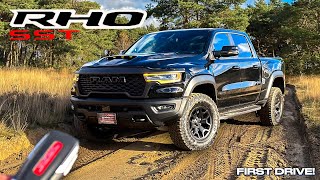 2025 RAM 1500 RHO  POV REVIEW  FIRST DRIVE  540HP  060 RUN FAST OFFROAD DRIVING [upl. by Eilram]