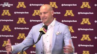 Press Conference Coach Fleck Previews 2024 Spring Practice [upl. by Ahcsap]