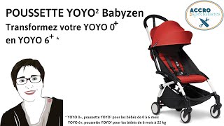 YOYO² transformez votre poussette naissance en poussette 2e âge [upl. by Draneb]