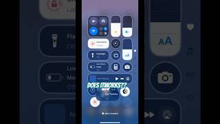 EYE TRACKING IN CONTROL CENTRE for iphone 11 [upl. by Robyn]