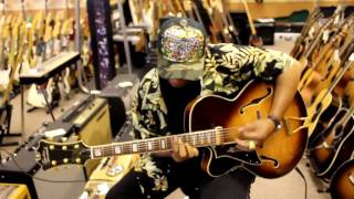 Al McKay visits Normans Rare Guitars [upl. by Descombes]