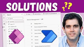 Solutions in Power Platform  ALM Power Apps flows amp Environments [upl. by Ayiram]