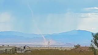 Landspout Mini Tornado  Golden Valley AZ 08312024 [upl. by Winterbottom139]