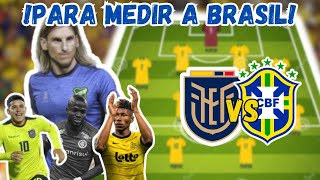 💥😵¡ASÍ SERIA EL PRIMER 11 DE BECCACECE CON ECUADOR vs BRASIL [upl. by Mickey]