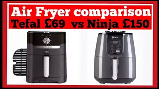 Tefal vs Ninja Air Fryer cooking and comparison test [upl. by Rothenberg195]