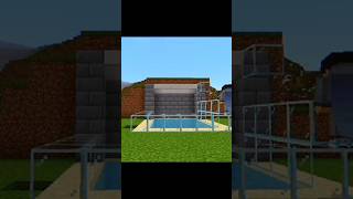 MINECRAFT BUILD AQUARIUM 😃 shortsfeed minecraftshorts minecraftanimation [upl. by Nylecyoj]