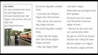 Ljudbok Den lille prinsen kapitel 22 Snabba tåg [upl. by Roger]