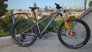 Custom Hardtail MTB Build  SRAM TType Transmission AXS [upl. by Gabor]