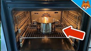 You have NEVER cleaned your Baking Oven so EASILY 💥 Secret Trick 🤯 [upl. by Kellina59]