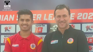 Pre Match Press Conference। East Bengal FC vs Hyderabad FC। Carles Cuadrat and Ajay Chetri [upl. by Fletcher]