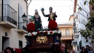 PROCESION DE LA MALAHÁ FIESTAS DE SAN ISIDRO 2016 [upl. by Anawit]