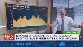 Jim Cramer gives his take on Organon [upl. by Bendick527]