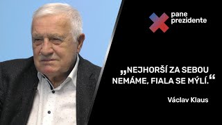 „Bojím se že tragédií bude vláda omilostněna od neúspěchů“ – Václav Klaus [upl. by Eldnik]