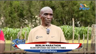 5time Champion Eliud Kipchoge speaks on the Berlin Marathon [upl. by Toor440]