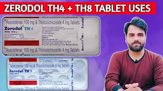 Zerodol Th4 tablet Uses  Zerodol Th 4 Kis Kaam Aati hai  Uses amp Doses in Hindi PHARMACYTREEsangam [upl. by Orel397]