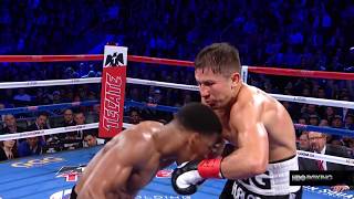 THE IRON CHIN OF GENNADY GOLOVKIN Clean Hits to GGG in his most significant fights [upl. by Fredie332]