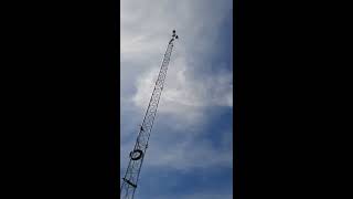 How To INSTALL An OUTDOOR Antenna For HDTV 50 Antenna Tower [upl. by Carmelo]