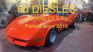 Corvette C3 Will it start after being sat idle for nearly 10 years [upl. by Aube3]