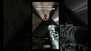 When you hear DIABLO in your Game 😭 Warzone Shorts funnycodclips diablo warzone mw3 funny [upl. by Moorish]