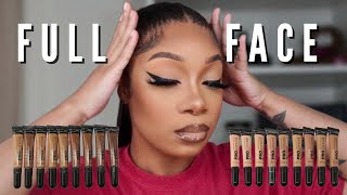 Flawless Full Face Using Only Concealers  LA Girl Pro Concealer [upl. by Eletnahs690]