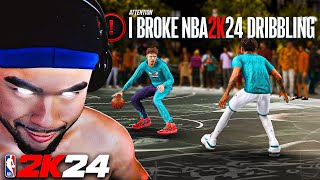 I BROKE NBA 2K24 DRIBBLING ON THE FIRST DAY FASTEST DRIBBLE SIGS ON NBA 2K24 HOW TO GLITCH DRIBBLE [upl. by Leva57]