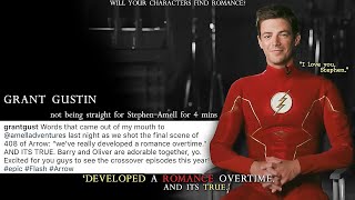 Grant Gustin not being straight for Stephen Amell for 4 mins [upl. by Hengel]