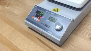 Laboratory Hotplate Magnetic Stirrer  Thermoline Scientific [upl. by Piderit]