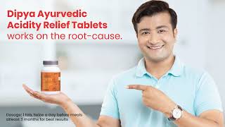 Suffering from chronic acidity Try Vedistrys Dipya Acidity Relief Tablets [upl. by Zosima141]