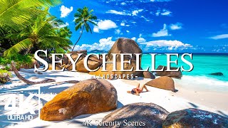 4K Seychelles • Pristine Beaches Turquoise Waters Exotic Beauty of a Tropical Island Paradise [upl. by Emmie]