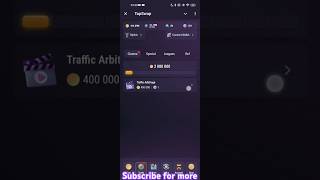 Traffic Arbitrage  TapSwap Code TapSwap Answer [upl. by Mcafee247]