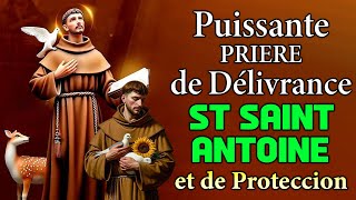 Litanies à St SAINT ANTOINE  Puissante Prière De Délivrance Et De Protection [upl. by Collum]